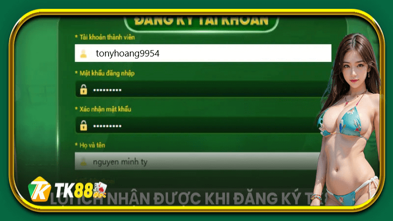Quy trình đăng ký tài khoản tk88 casino chi tiết