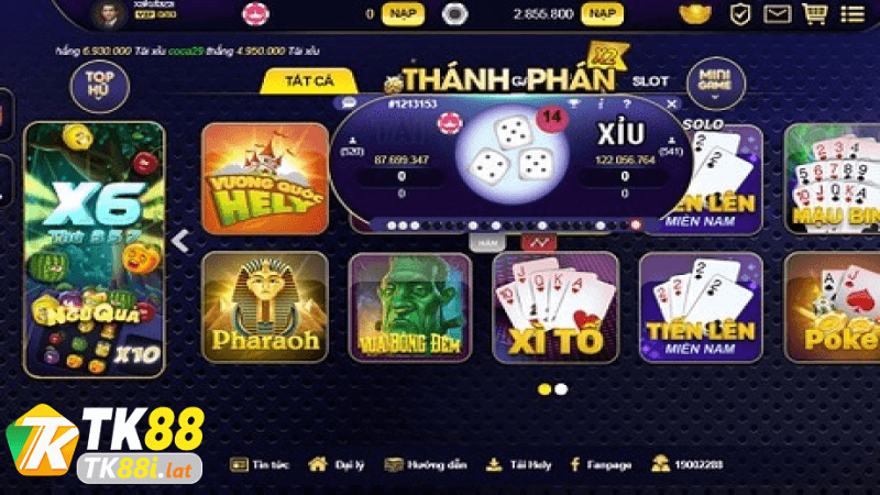 game tài xỉu online uy tín