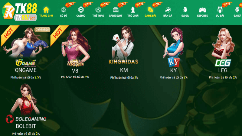 Lợi ích khi chơi tại Tk88 casino