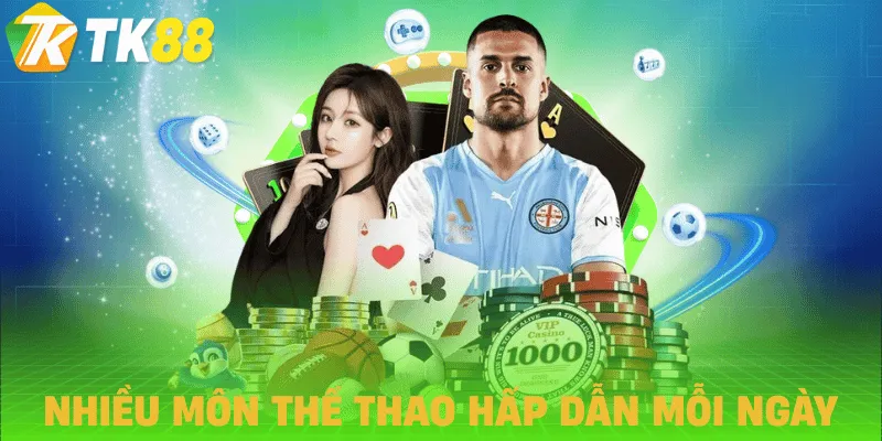 the thao tk88 bo mon the thao tk88 bo mon